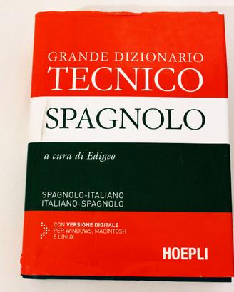 Grande Dizionario Tecnico Spagnolo - Hoepli