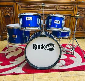 Batteria 5 pezzi junior con o senza tappeto