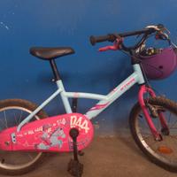 Bicicletta bimba/bombo b'twin 16''
