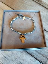 Braccialetto Neo Mamma con Charm Ciuccio oro rosa