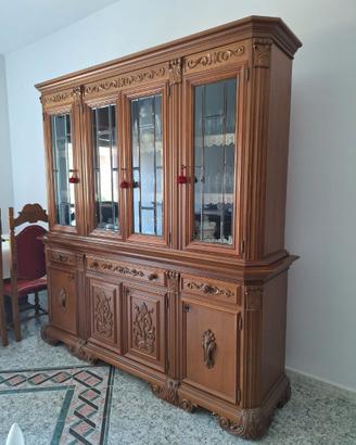 Cristalliera in legno