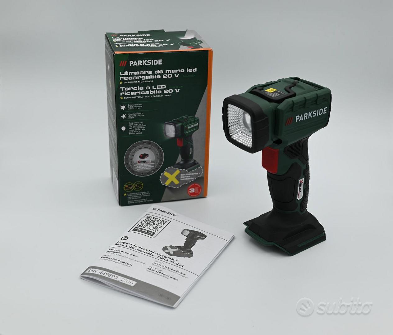 Batteria Parkside 20V 2Ah Con Caricabatteria - PAP 20 A1 - Foto 10