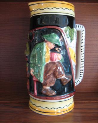 Brocca  Birra Vintage Ceramica Titano San Marino