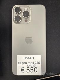 Iphone 15 pro max 256gb batteria 84%