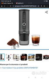 OutIn Nano Macchina da caffè espresso elettrica