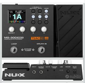 Pedaliera effetti chitarra NUX MG 300