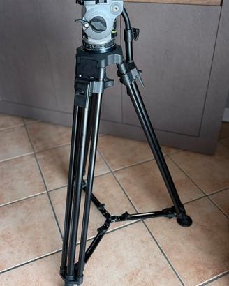 Trepiede testa fluida Cartoni Focus