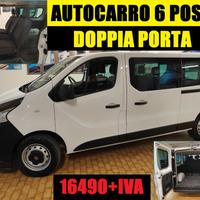 FIAT Talento AUTOCARRO 6 POSTI DOPPIA PORTA