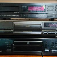 Lotto lettori CD Luxman Technics Kenwood