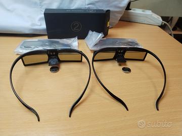 4 occhiali 3 D Samsung