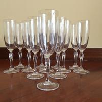 Set Bicchieri Flute in cristallo