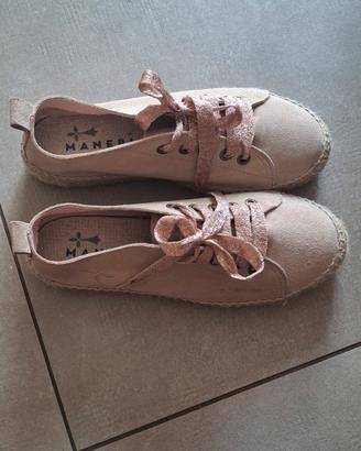 Scarpe in juta Manebí n.37 – usate due volte