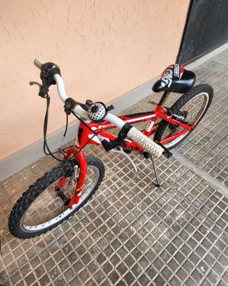 Bici mtb bambino Velomarche 20" con cambio 7 marce