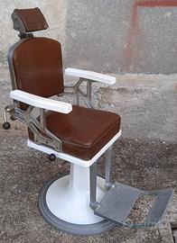 Poltrona da barbiere vintage