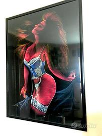 Dipinto 95x75 a mano su tela