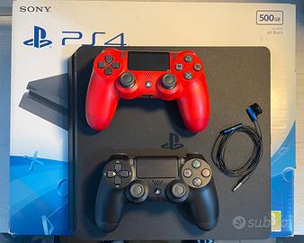 PS4 slim 500 GB + 2 Dualshock