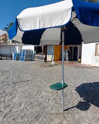 36 tavolini rettangolari per ombrellone spiaggia