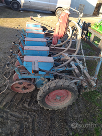 Seminatrice soia monosem a sei file