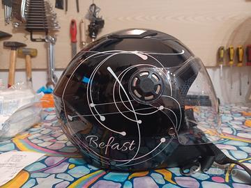 Casco moto bambino bambina  Befast m 49cm 50cm jet