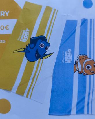Telo Mare Nemo e Dory 80x160 Pixar Collezione