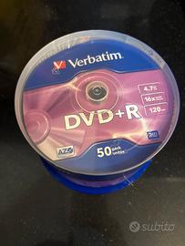 50 DVD+R Nuovo Verbatim