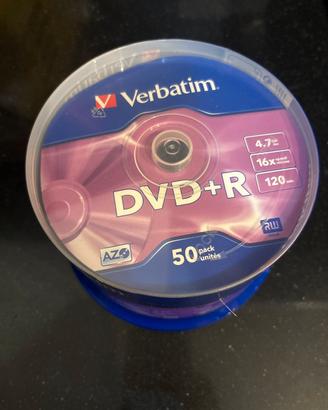 50 DVD+R Nuovo Verbatim