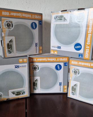 n 5 altoparlanti da incasso 