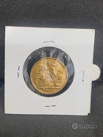 Sterlina d'oro Vittoria Giovane 