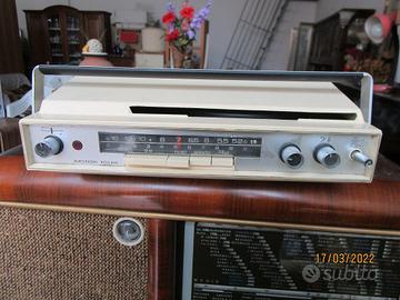 mangiadischi con radio giallo Europhon Rolling con