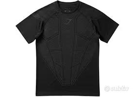 Gymshark Onyx V1 T Shirt Black Onyx Grey Size XL