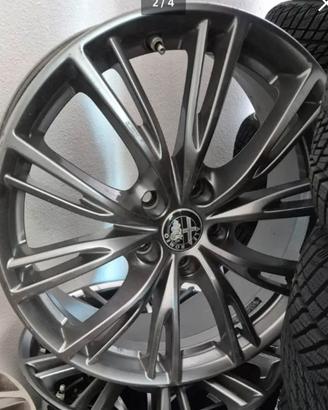 Cerchi da 18 per alfa romeo stelvio giulia ecc