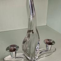 candeliere in cristallo Art Vannes France anni 50-