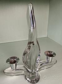 candeliere in cristallo Art Vannes France anni 50-