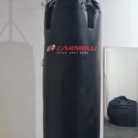 Sacco boxe Carnielli 30kg + staffa