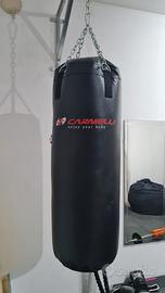 Sacco boxe Carnielli 30kg + staffa