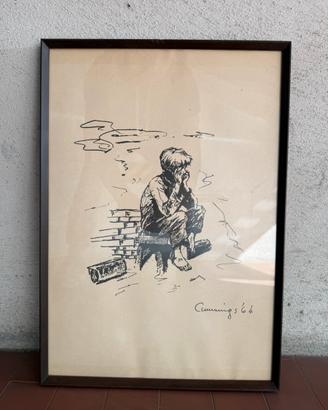 Quadro Cummings datato 1964