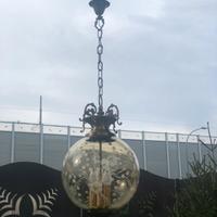 Lampadario di cristallo e plafoniere vari tipi