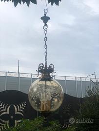 Lampadario di cristallo e plafoniere vari tipi