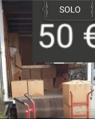 Traslochi/ trasporto/ sgombero/ imbianchino