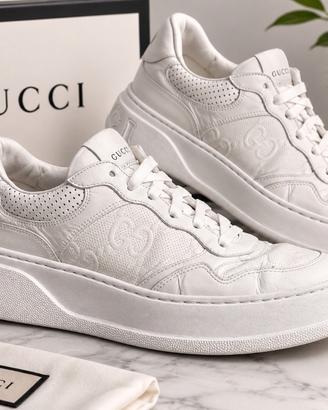 scarpe Sneakers Gucci, bianche 43  uomo