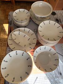 Servizio piatti porcellana bavarese