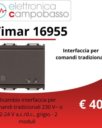 VIMAR 16955, 16956, 16960, 19961, 16956