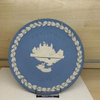 Piatto Wedgwood Jasperware Natale 1973