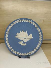 Piatto Wedgwood Jasperware Natale 1973