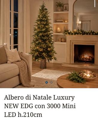 Albero EDG 210 cm con luci integrate