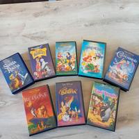 Lotto 8 VHS Disney originali