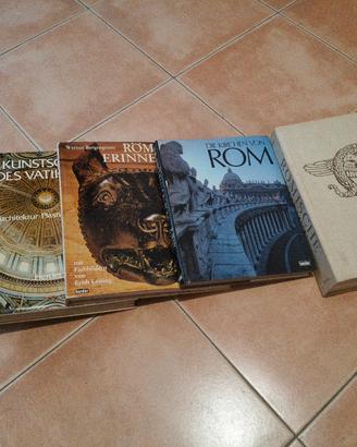 Lotto 5 Libri d'arte Roma e Vaticano in tedesco