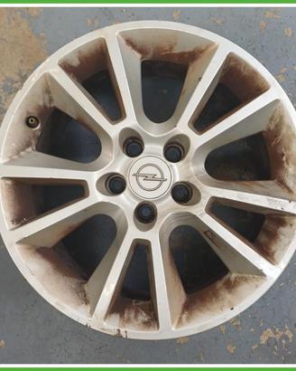 Cerchio Singolo in Lega Opel Zafira B 17 pollici