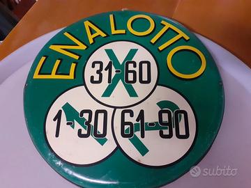 targa insegna vintage in metallo