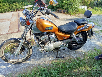 Moto custom 125 stile Harley